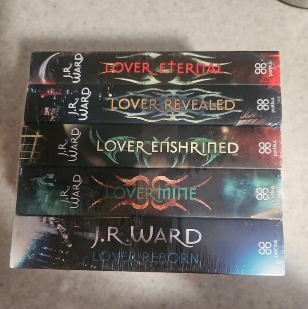 J.R. Ward Book Set - Black and Red Covers